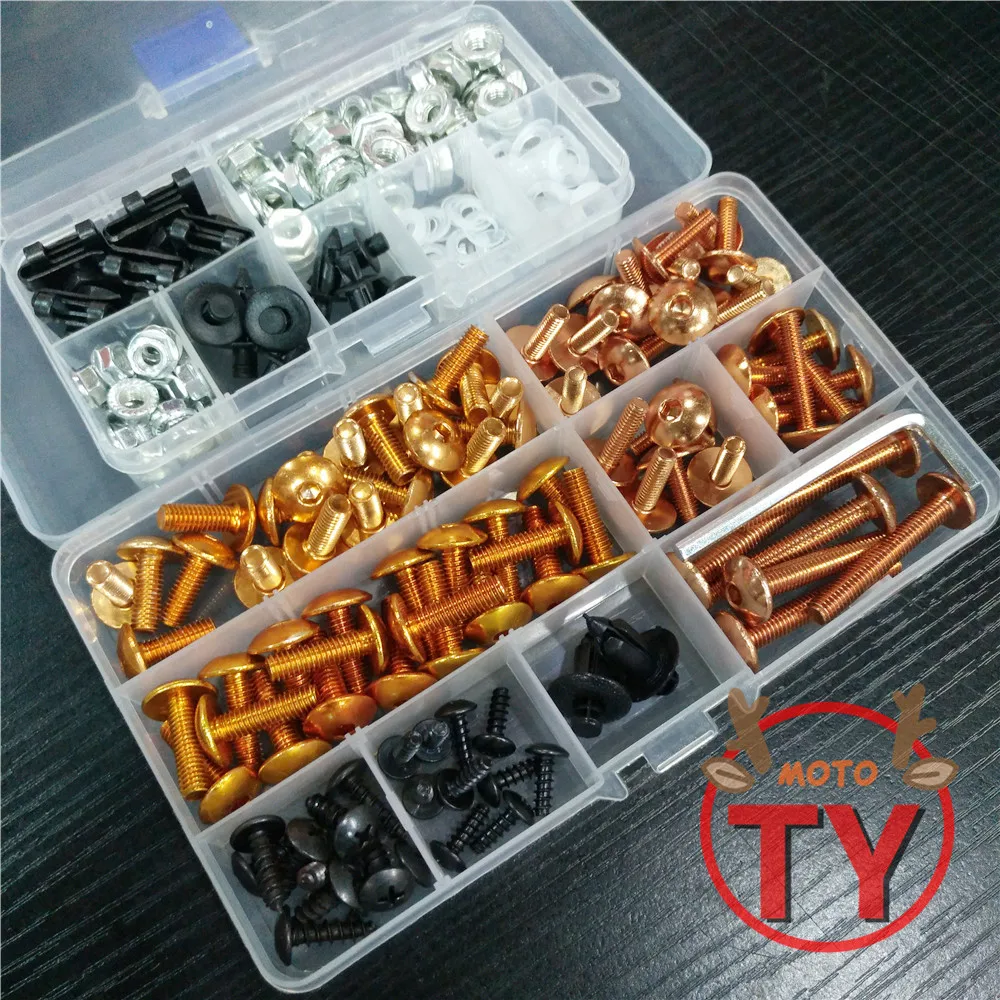 

Motorcycle accessories fairing screw bolt screw FOR SUZUKI GSXR 600/750 GSX-R 600/750 1000 K1 K2 K3 K4 K5 K6 K7 K8 K9