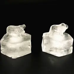 Креативный животный льдогенератор хоккейный Лев Бегемот силиконовый кубик льда с покрывающая форма мороженое изготовление формы