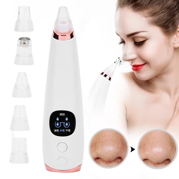 

Electric Vacuum Suction Blackhead Removal Face Pore Cleaner Skin Peeling Machine Face Care