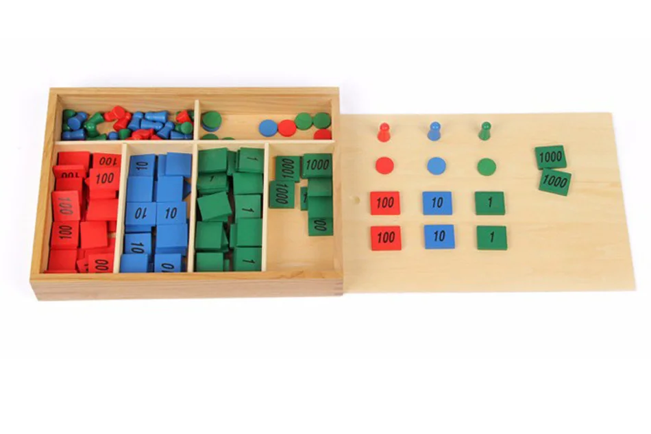 JaheeToy Монтессори Развивающие детские игрушки для детей штамп игра Математика цифровое познание Классификация цветов забавные подарки