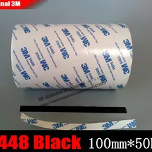100 мм* 50 м* 0,15 мм) Двухсторонняя клейкая лента, 3 м 9448 широко используется Промышленная лента игрушка/автомобиль/ТВ/DVD панель/Чехол/корпус