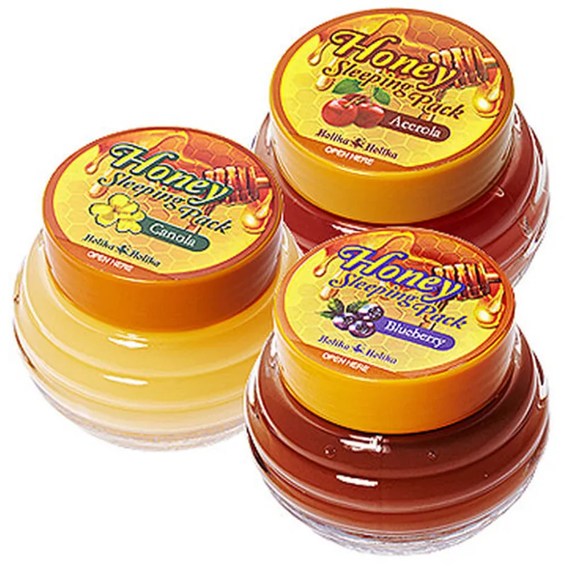 

Holika Holika Honey Sleeping Pack 90ml Honey Nourishing Face Mask Skin Care Whitening Sleep Mask Facial Mask korea Cosmetics