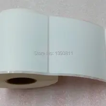 Пустая термоэтикетка наклейка 100x100 мм 500 штук прямая печать для Ebay этикетка водонепроницаемый прием, индивидуальный заказ