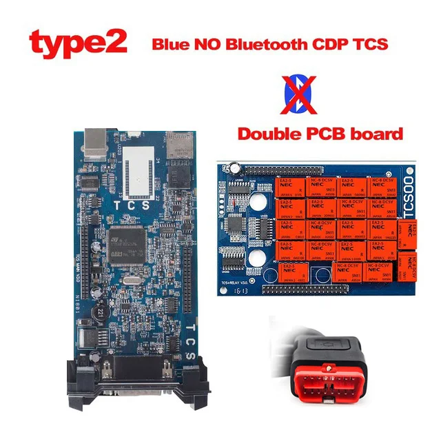 Инструмент CDP TCS Bluetooth OBD 2 R0/,03 keygen программное обеспечение OBDII код считыватель сканер автомобили Грузовики OBD2 диагностический инструмент - Цвет: old case no BT