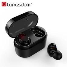 Langsdom X7 True Wireless Earbuds with Charging Box Mini Touch Control Wireless Headset In ear TWS