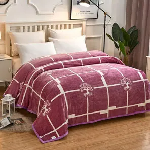 

Brand home textile warm 200x230cm flamingos anime blanket sheet blanket for winter travel blanket christmas for gift LREA