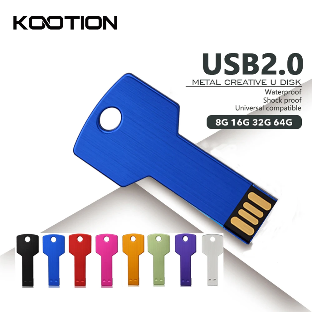 64G 32G 16G Portable Mini Metal USB2.0 Flash Stick Memory Drive Pen Storage LOT