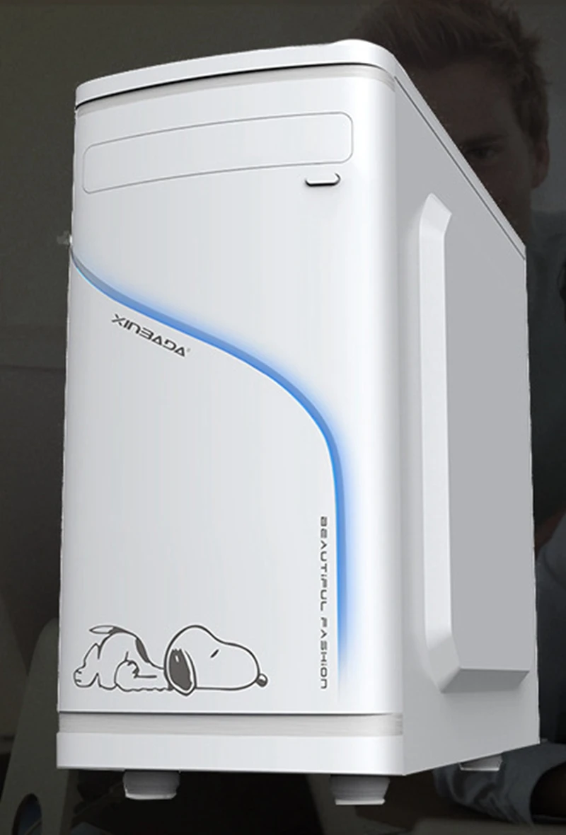 Космический шкаф игровой ПК компьютерный чехол для материнских плат mATX