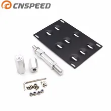 CNSPEED License Plate Holder Mount Bracket License Plate Relocator Frame Bracket For VW Volkswagen Golf GTi 10-14 YC101094