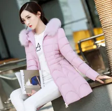free shipping 2016 autumn and winter new Slim was thin hooded coat in the long section