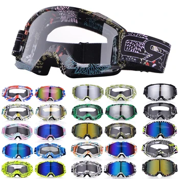 

2019 Flexible Skiing Motocross Goggles Motorcycle ATV Pit Dirt Bike Offroad Racing Cycling Riding Eyewear UV Protection Glasses