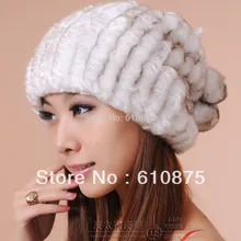 Лидер продаж, женская меховая шапка из меха кролика Рекс, вязаная шапка из меха кролика Рекс, двойная шапка, шарф из меха кролика Рекс, женские шапки