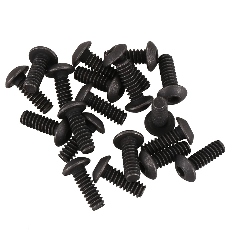 

No. 6-32 UNC x 3/8 Alloy Steel Hex Socket Screws, Black, 20 Pieces