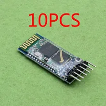 10 шт./партия HC05 JY-MCU анти-обратный, встроенный Bluetooth последовательный сквозной модуль, HC-05 мастер-раб 6pin