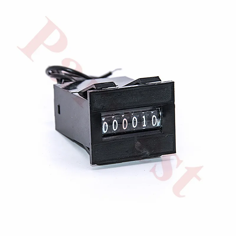 

10pcs/lot 6 digits arcade coin counter meter 12V mechanical cassette Coin counter meter for slot game machine