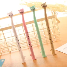 1 шт. kawaii маркерные ручки милый мультфильм белый кот шаблон канцелярские принадлежности DIY граффити художественный Маркер Знак подписи ручка