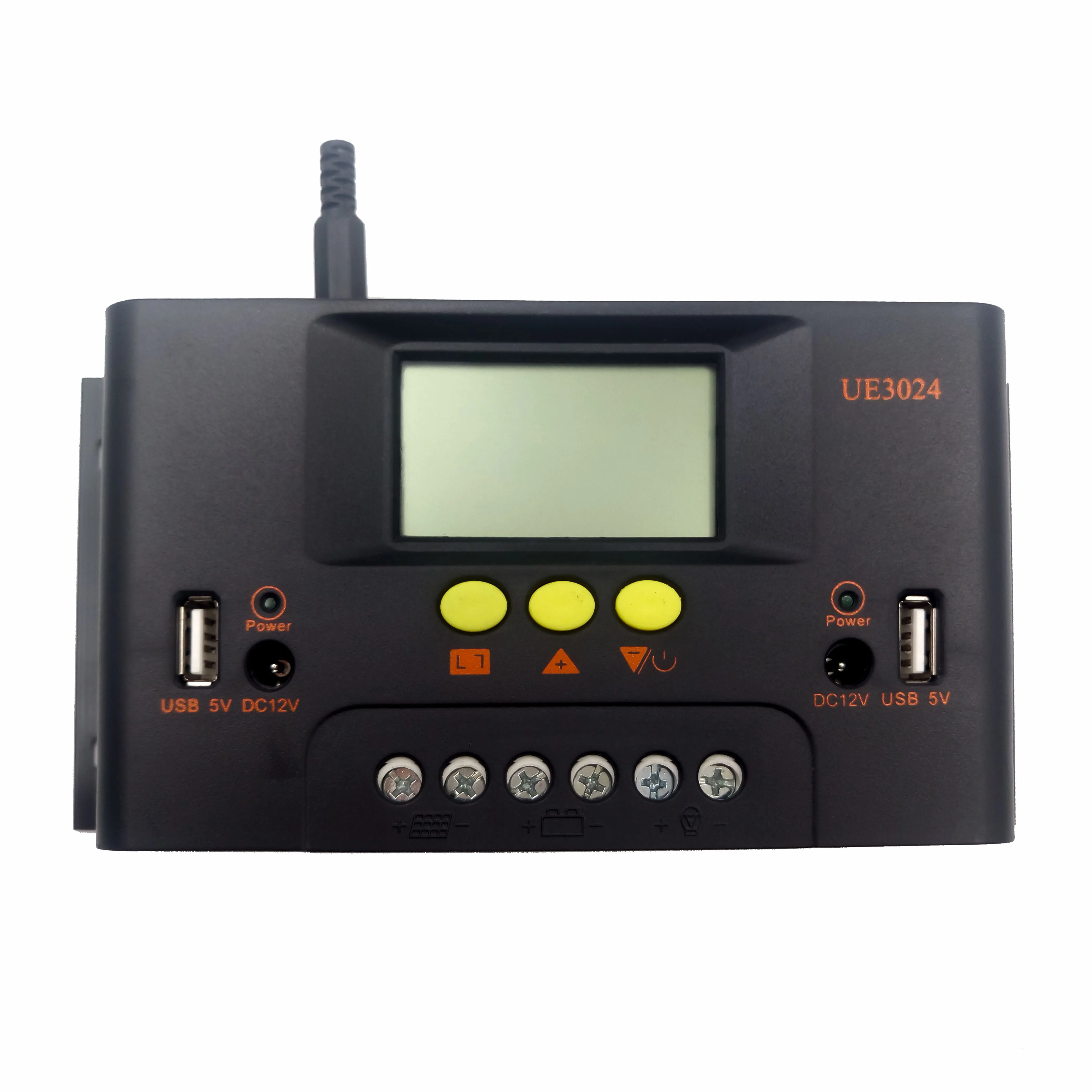 

Tumo-Int 30/40/50/60 Amp PWM Solar Controller, 12/24V input with USB and Sockets