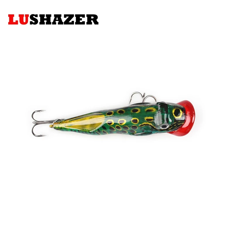 LUSHAZER popper fishing 12 г 8 мм iscas искусственные для рыбалки жесткая приманка в виде
