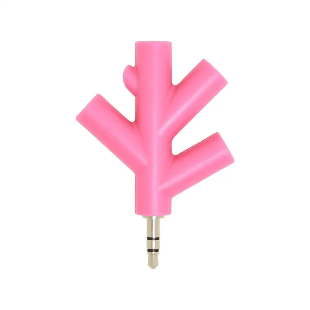 

Multi Headphone Adapter Earphones Audio Splitter Converter for Tree Mobile 4 Anywhere You Need Phone