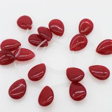 16 шт. красные/зеленые нефритовые бусины 18*25 мм 1" для изготовления ювелирных изделий DIY FPPJ оптом бусины натуральный драгоценный камень