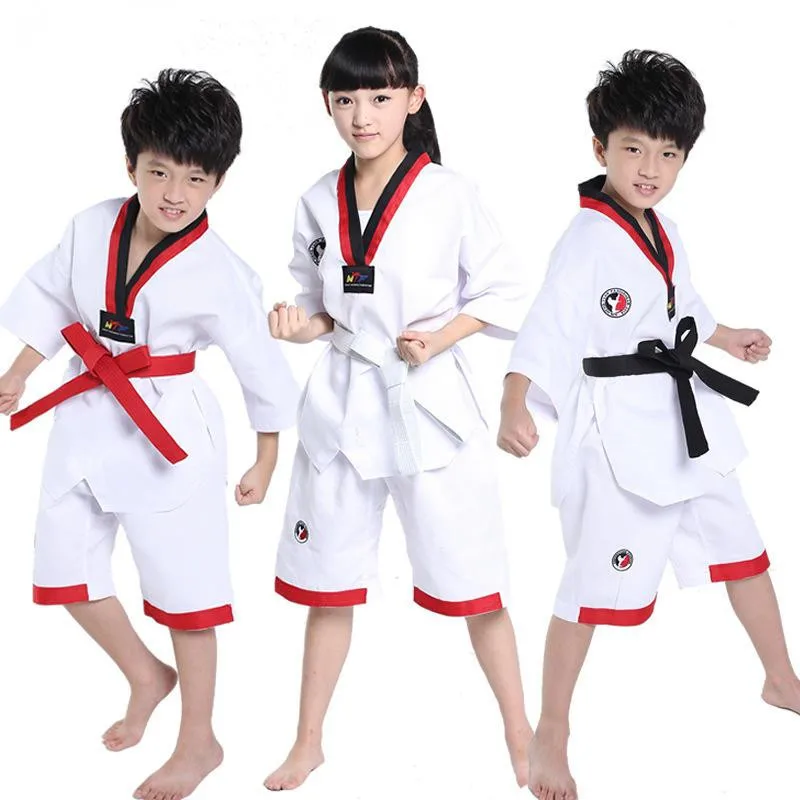 Одежда Mooto для тхэквондо Dobok детей и взрослых костюм MOOTO ITF каратэ форма одежда
