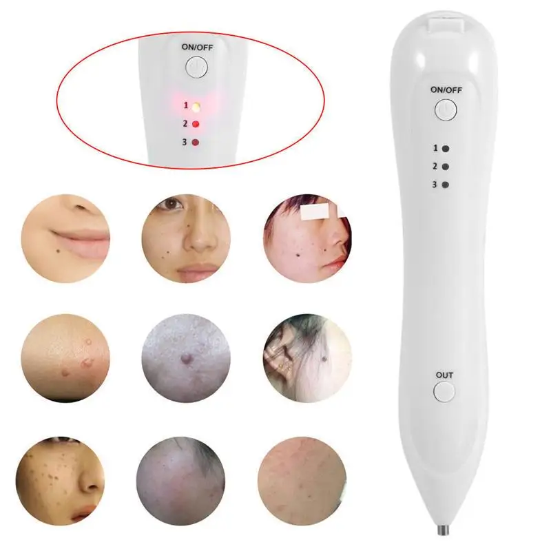 

ETEREAUTY Health Skin Care Point Pen Mole Removal Dark Spot Remover Pen Skin Wart Tag Tattoo Removal Tool Beauty Care Tool
