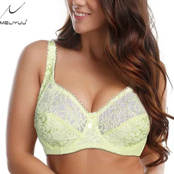 

Womens Sexy Lace Bra for women Underwire Bralette Sexy Lingerie Unlied Embroidery Womens Underwear Plus size Brassiere Bh Top