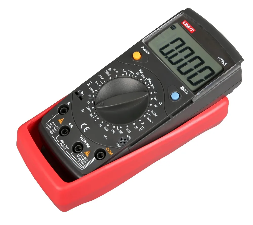 UNI T UT39E цифровой LCD пальмовый Стандартный точный Ручной мультиметр|digital multimeter|handheld