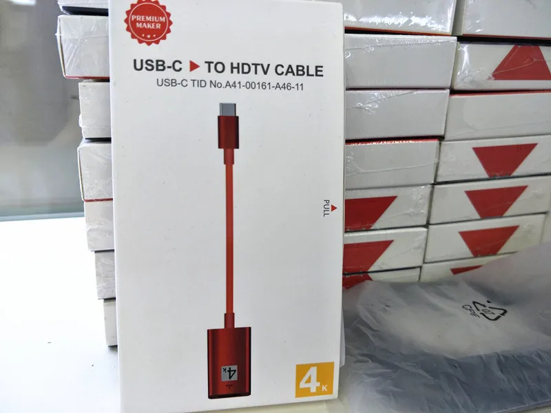 

Кабель-адаптер USB 3,1 с разъемами Type-c и HDMI, 4k