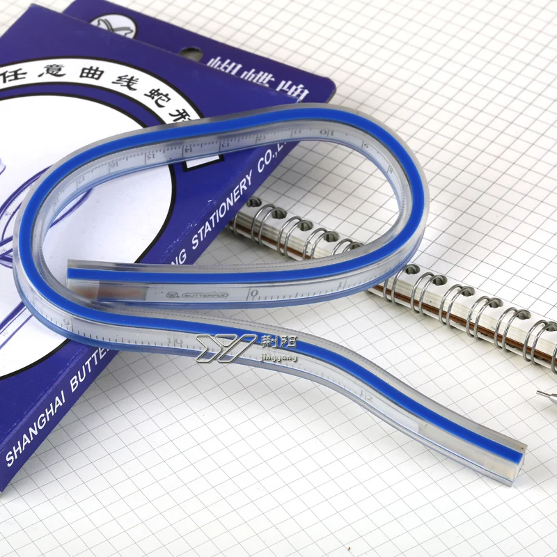 Гибкая линейка в форме змеи 30/ 50/ 60 см|flexible ruler|design rulerfashion design rulers |