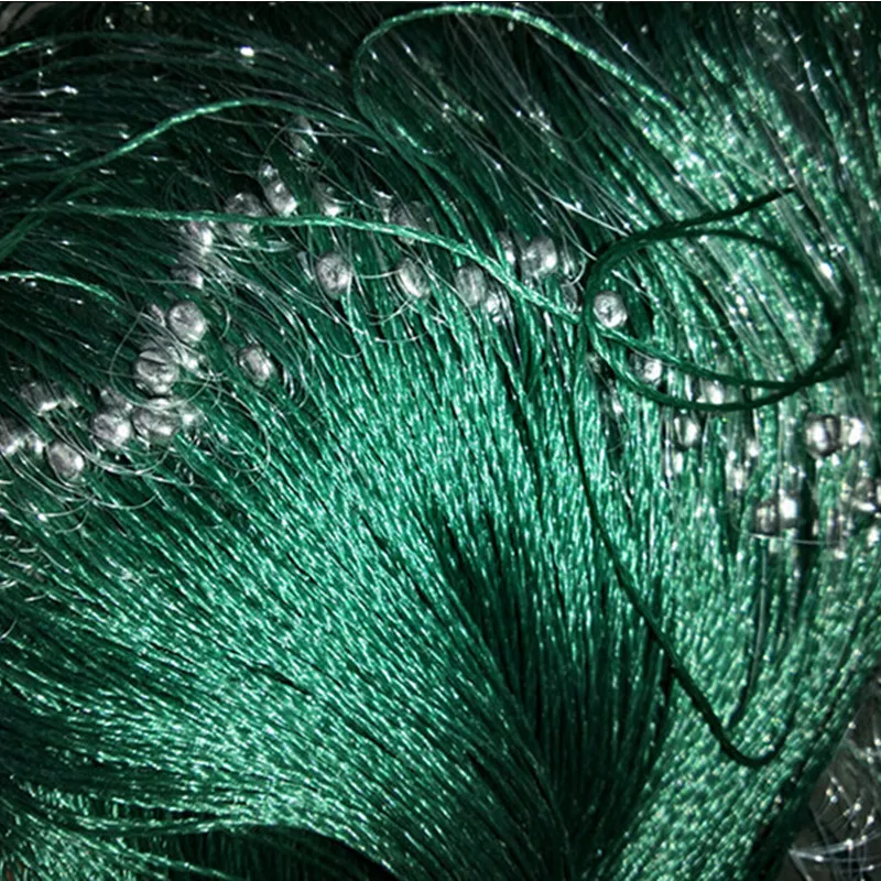 quality gill net H3*L100M 3layer 7 and 19cm mesh float net fish trap sticky fishing net outdoor pesca reservoir fishing network