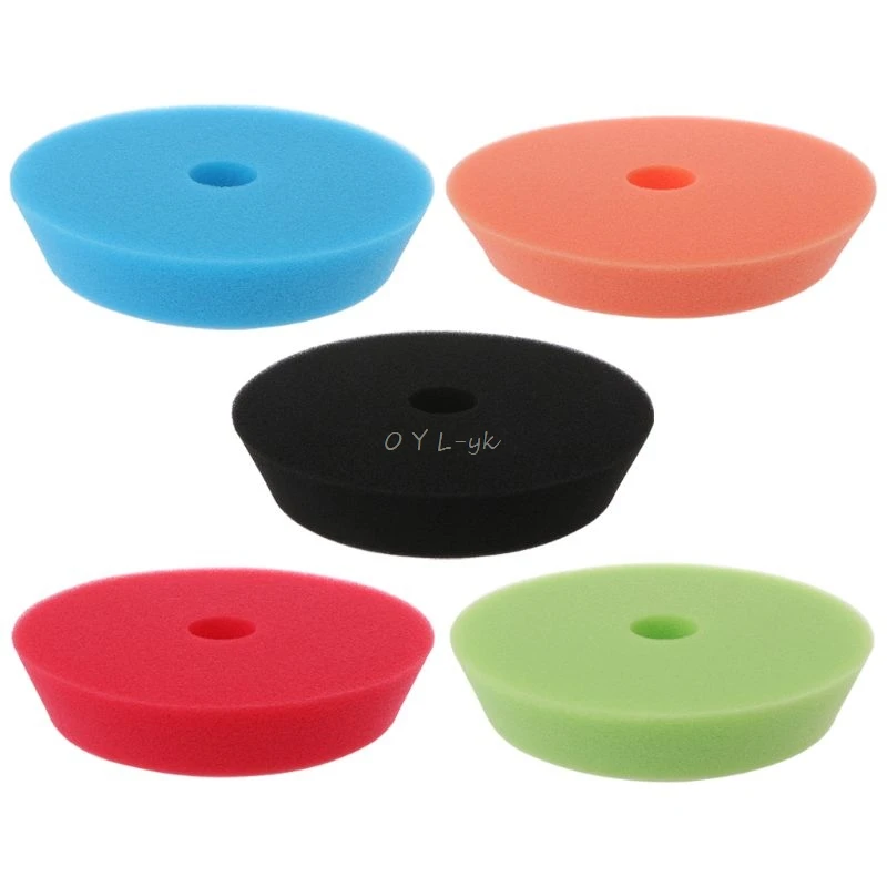 

6" 150mm Buff Sponge Polishing Waxing Buffing Pad Wheel Disc For Car Auto Polisher Buffer