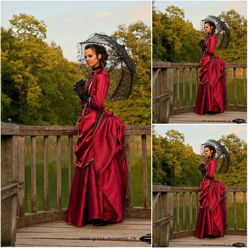 SC 200 Victorian Gothic Vintage font b Dress b font Halloween Theater Movie font b dresses