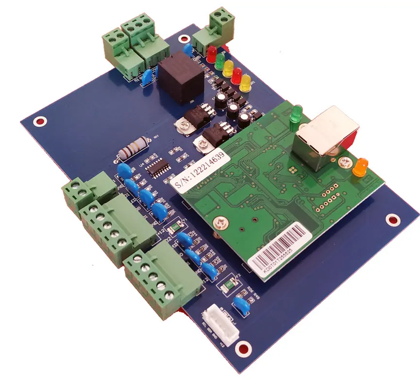 TCP одна дверная плата управления доступом с блоком питания 110 V/220 V для системы контроля доступа Wiegand панель управления доступом sn: L01_set