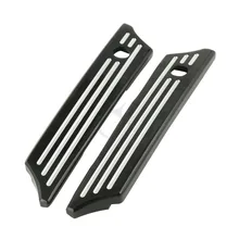 Billet Saddlebag Latch Covers For Harley Touring Road King Street Glide 2014-17