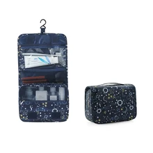 Portable Travel Storage Bag Hanging Organizer Starry Sky Toiletry Bag Waterproof Makeup Organizer Flamingo Cosmetic Storage highquality portable waterproof women underwear bras storage bag girl travel cosmetic makeup organizer bag luggage washbag