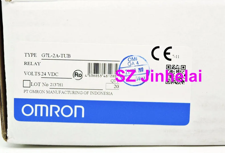 OMRON G7L 2A TUB Аутентичное Оригинальное реле 24VDC или 220 240VAC|Реле| |