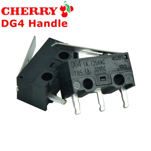 Оригинальный микропереключатель CHERRY mouse DG2 T85 0.05A 30VDC DG4 1A 125VAC 1A30VDC черный или серый