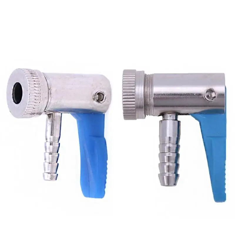 

Car Auto Motorbike Clip-on Tyre Inflator Valve Connector Tire Air Chuck Used For Inflation Of Car And Motorcycle Tires 6mm/8mm
