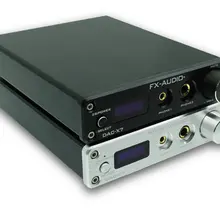 FX аудио DAC-X7 DSD256 32Bit384K USB HIFI аудио декодер усилитель для наушников(черный