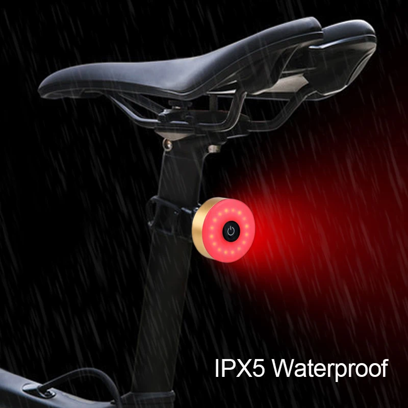 Cheap Bicycle USB Tail Light Rechargeable Safety Rear Lamp Flash Modes Night Riding Warning Cycling Torch 1