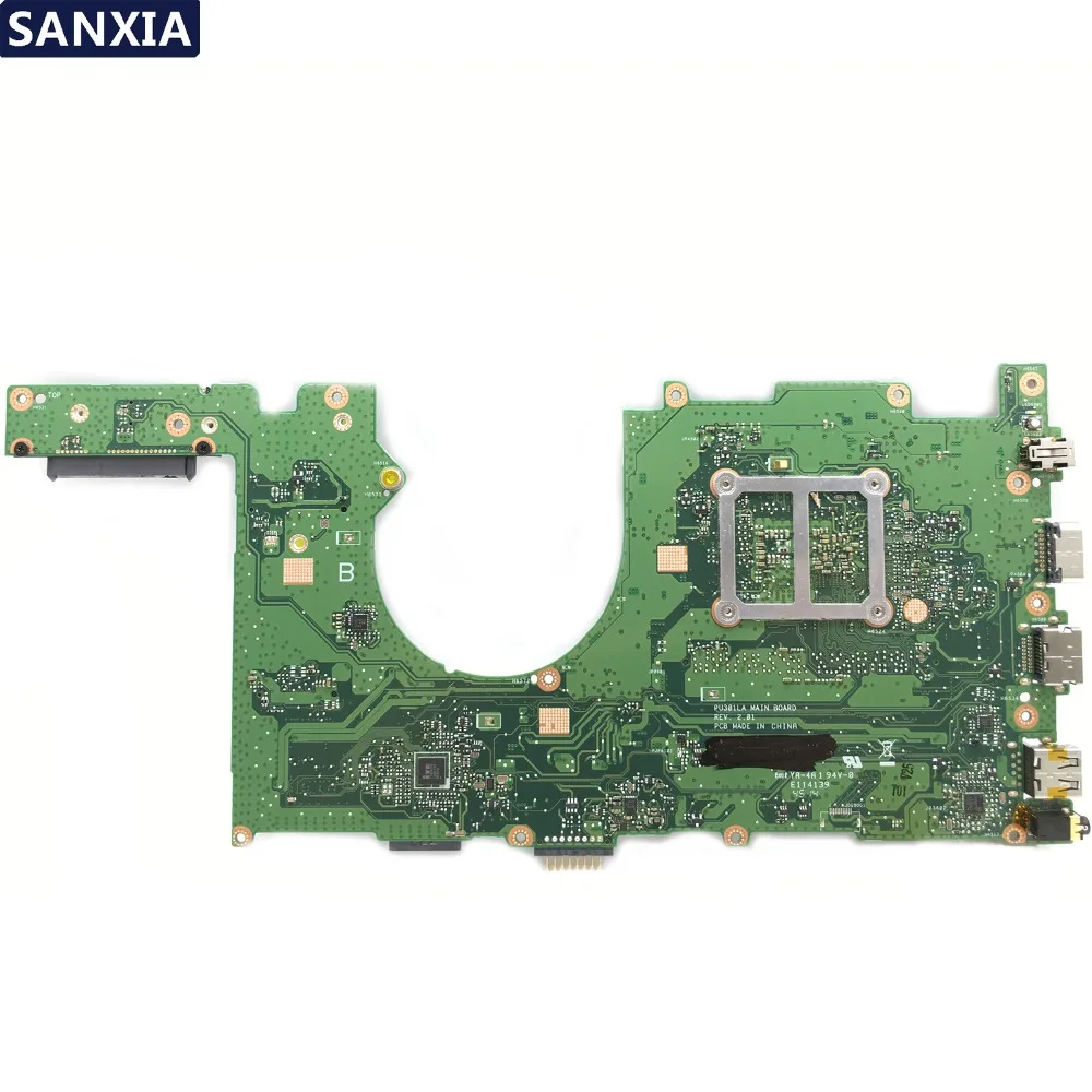  KEFU PU301LA Laptop motherboard for ASUS PU301LA PU301L PU301 Test original mainboard I7-4500U