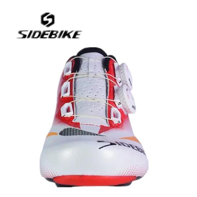 Cheap SIDEBIKE Cycling Shoes superstar sapatilha ciclismo Men Women Road Bike Bicycle Racing Athletic Shoes zapatillas de ciclismo