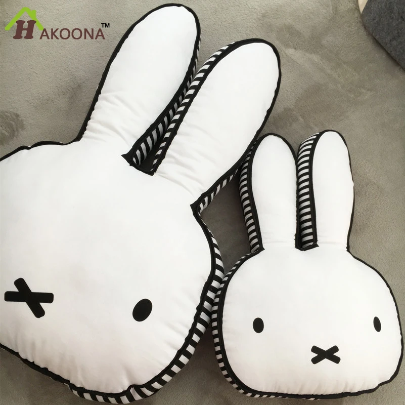 HAKOONA Explosion Rabbit Pillow Meng Rabbit Children Placate Dolls Cotton Rabbit Cushions Baby Photographed Props