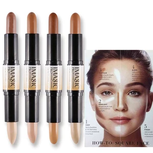 Shimmer Shine Хайлайтер для макияжа основа для макияжа лица осветитель Stick бронзатор контур Ручка 3D крем Выделите Карандаш Make Up бренд - изображение