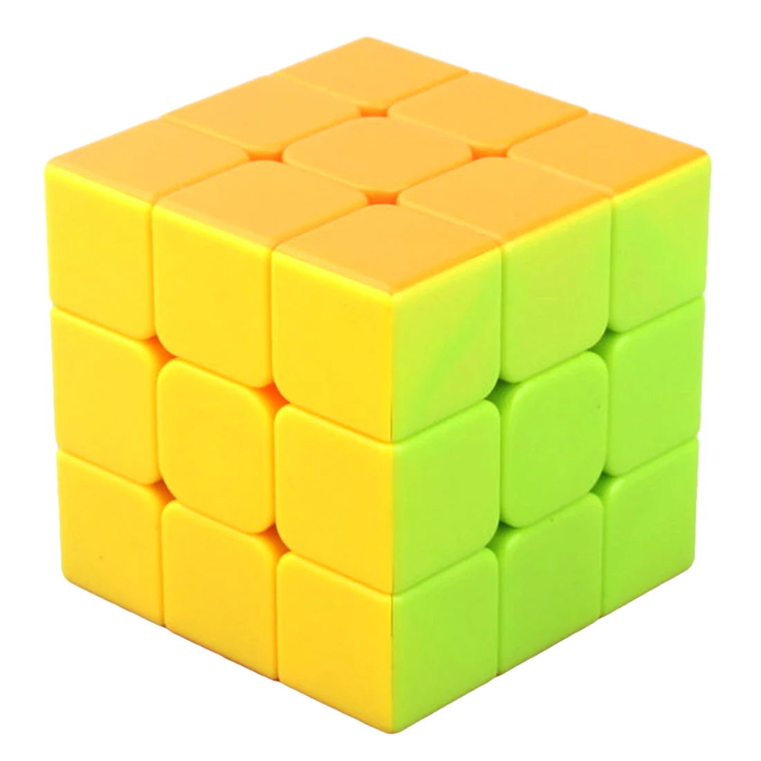 FanXin 3x3 магический куб, квадрат Cube обучающая игрушка-пазл игрушка для детей Challange-разноцветный