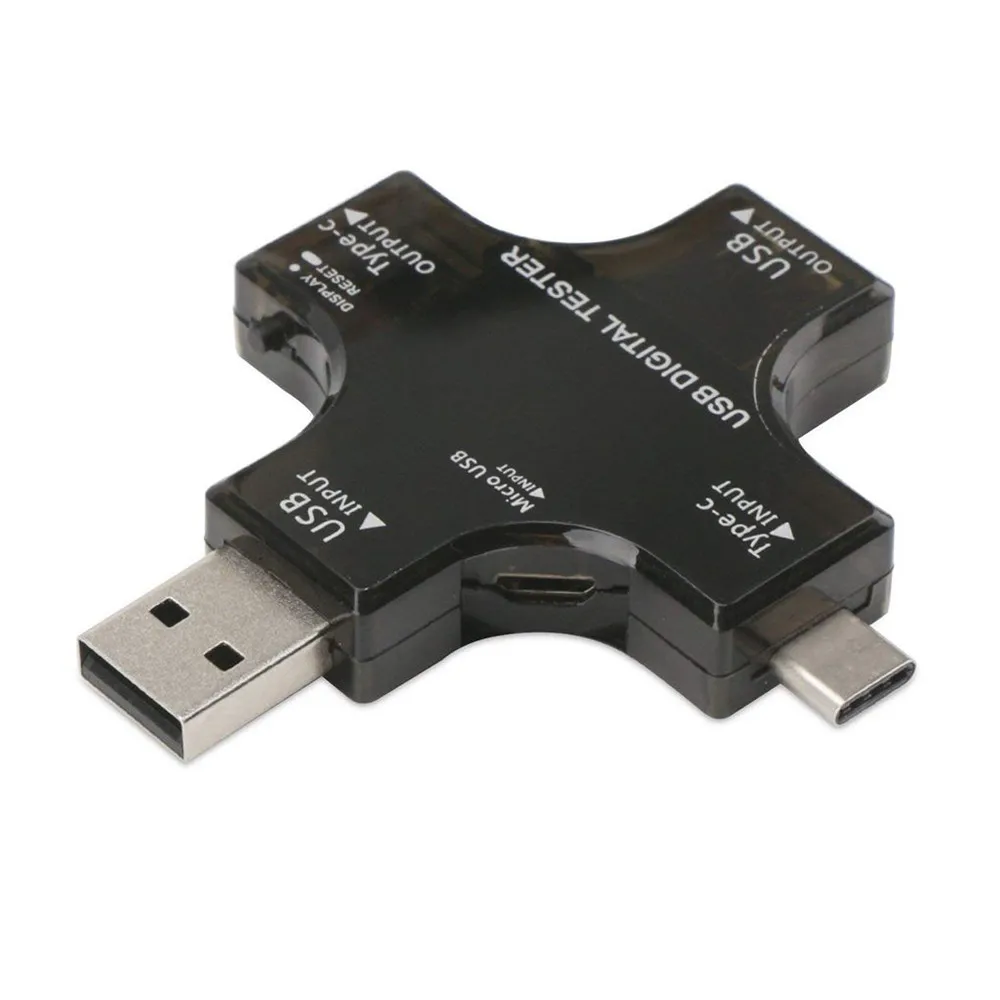 Вольтметр Амперметр USB C измеритель тип-c мультиметр зарядный тестер Напряжение Ток Мощность мощность детектор панель Вольтметр Амперметр
