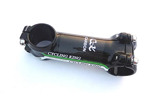Распродажа, велосипедный сплав king+ 3k Углеродное волокно, зеленый стержень, Зеленый стержень для горного велосипеда, шоссейный велосипед, 80, 90, 100, 110, 120 мм