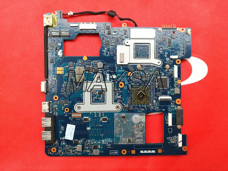 عالية كانليتي اللوحة المحمول صالح لسامسونج NP355V5C 355V5C QMLE4 LA-8863P 1 GB 100% اختبار سريع السفينة