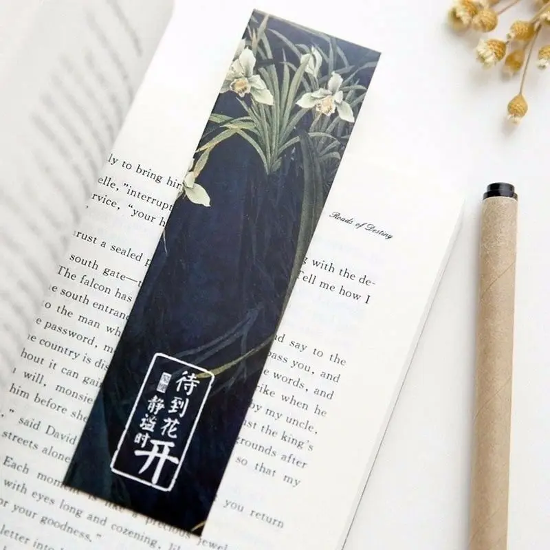 30 шт./кор. оставаться Цветущий Закладка для книги книга марка журнал Памятка